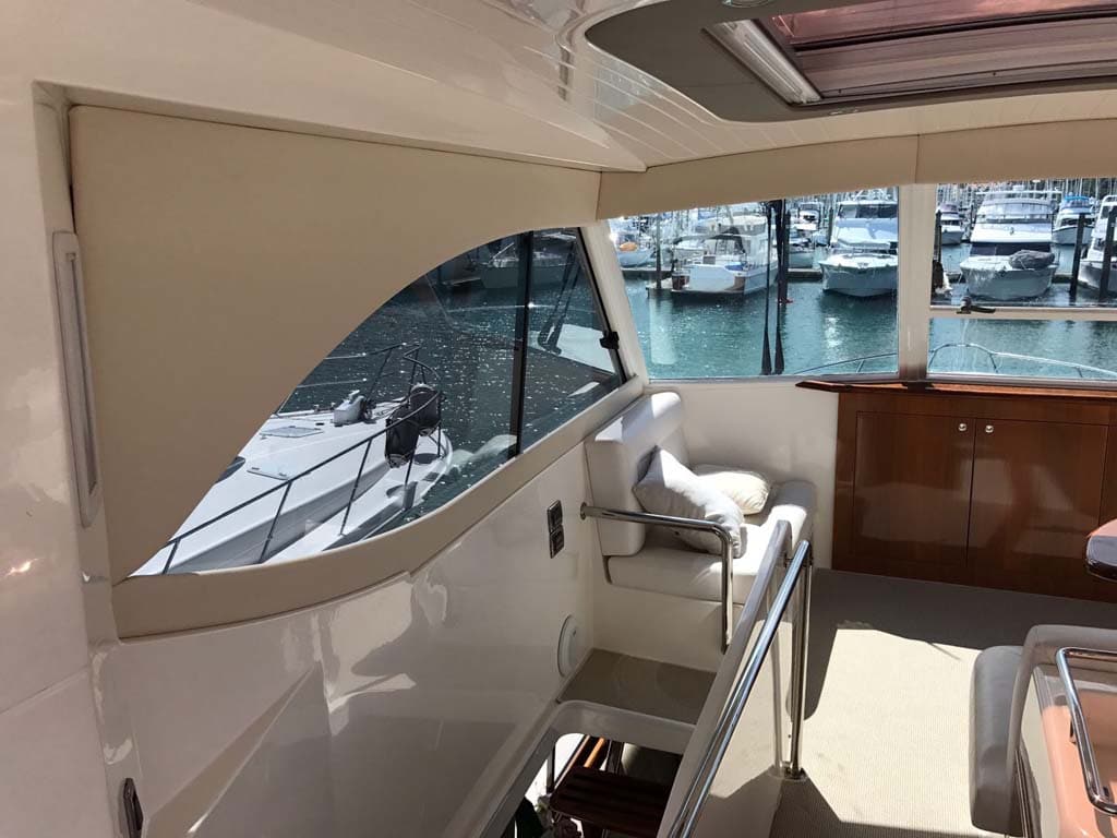 Maritimo 550 Boat - A1 Tinting Ltd | Window Tinting Auckland