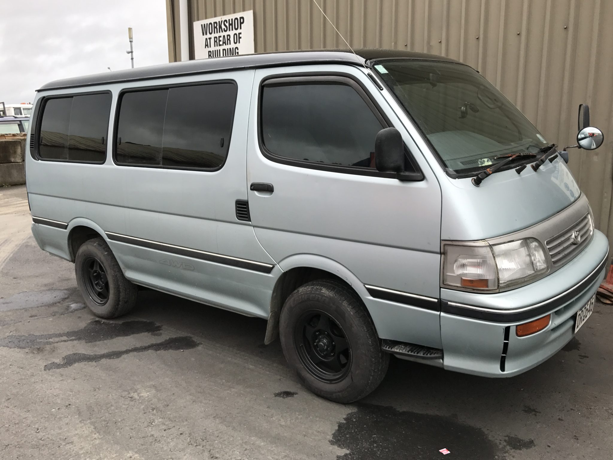 Toyota Hiace ZX - A1 Tinting Ltd | Window Tinting Auckland