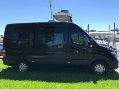 Mercedes Benz Sprinter window tinting auckland