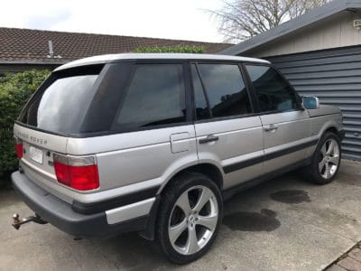 Land Rover Range Rover 2001 Car Windows Have Been Tinted