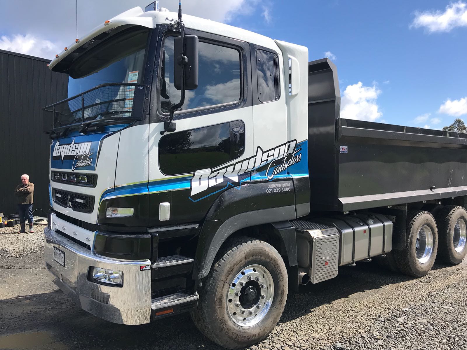 Mitsubishi Fuso Hd Euro 470 2017 A1 Tinting Ltd Window Tinting Auckland